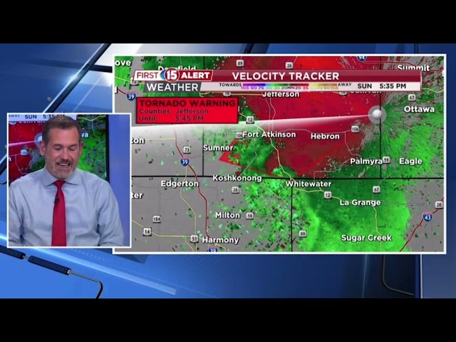 WMTV 15 NEWS MADISON SEVERE WEATHER COVERAGE (05/26/2024)