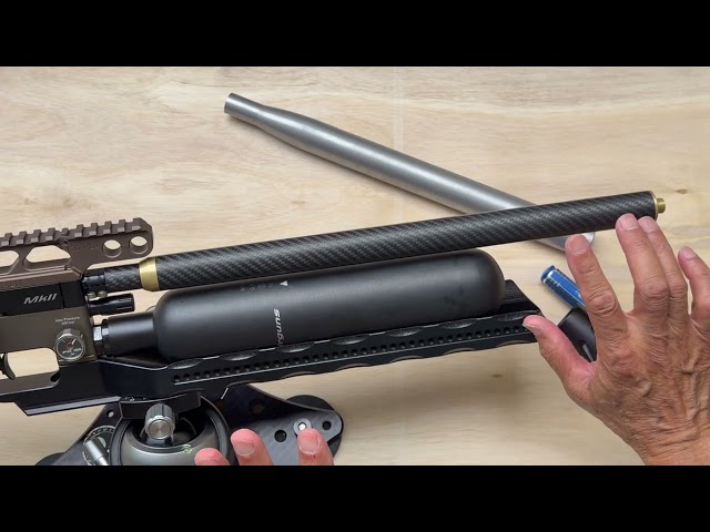 FX impact MK2-M4 BC carbon fiber tensioner and shroud install 