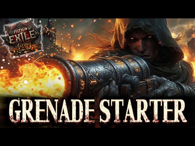 [0.5] PoE 2 GRENADE TITAN | STARTER | Arbiter of Divinity & Ash | Warrior Build | Path of exile 2