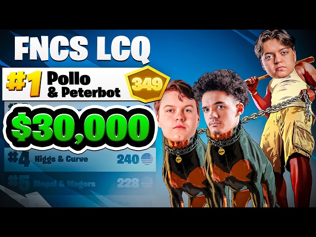 1ERAS FINALES DE LA FNCS LCQ 🏆 ($30,000) con @PeterbotFN | Pollo
