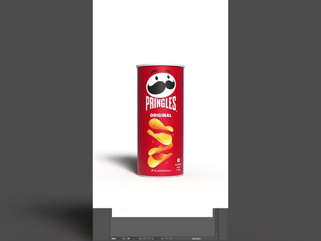 Create 3D Pringles chips mokup In Adobe Illustrator Tutorial #graphicdesign #shorts #3d #pringles