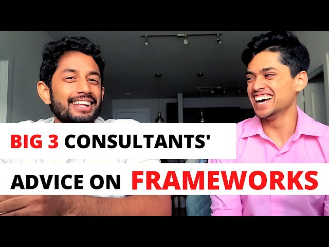 How to CRUSH consulting frameworks | Big 3 Consultants give in-depth, live examples