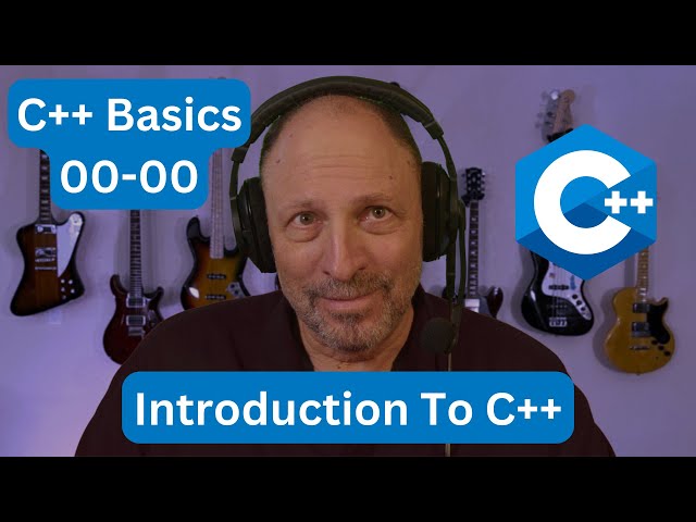 C++ Basics 00-00: Introduction | 2023 Coding Course | C++ Tutorial For Beginners | Bill Weinman