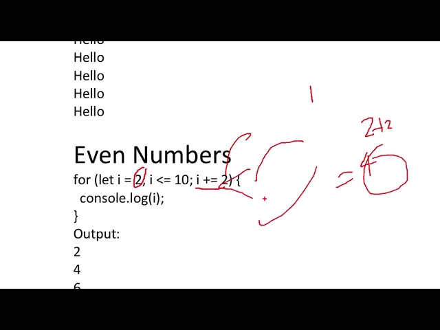 Loops in javascript for, while,do... while 