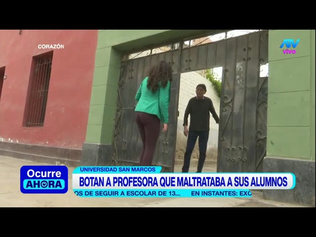 UNMSM bota a docente que discriminó y amenazó a estudiantes si reportaban sus inasistencias