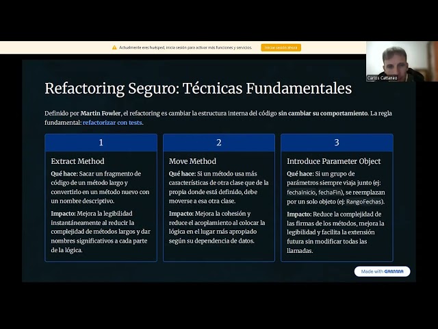 Metodología de Sistemas II - Clean Code/ Refactoring/ Code Review
