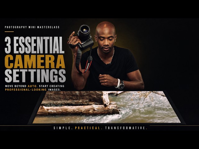 How to Take Pictures Like a Professional Starts Here | Photography Mini Masterclass