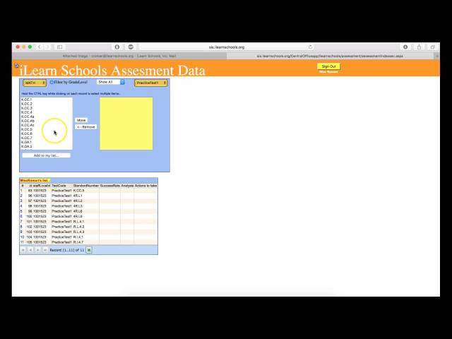 How to utilize the iLearn Assessment Portal
