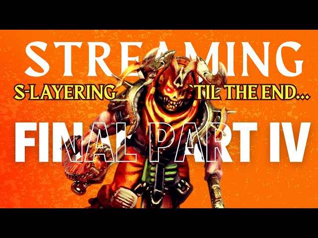 Live streaming part IV (S-layering painting method)