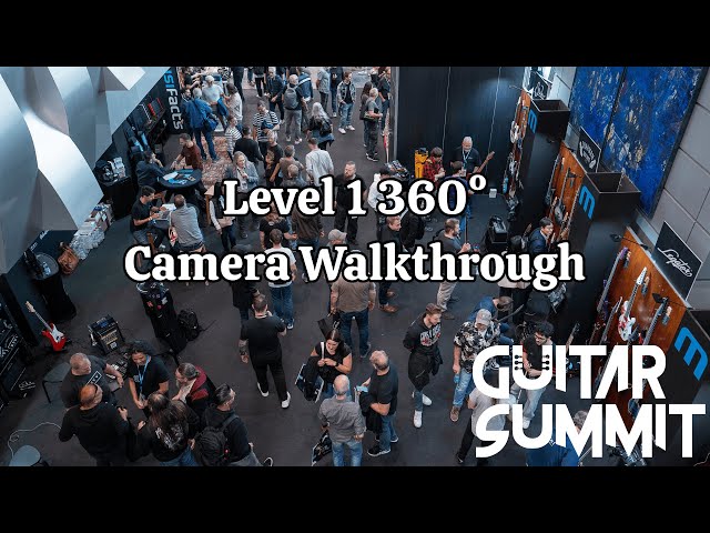 Guitar Summit 2025 Level 1 Walkthrough 360 View (no talking!)