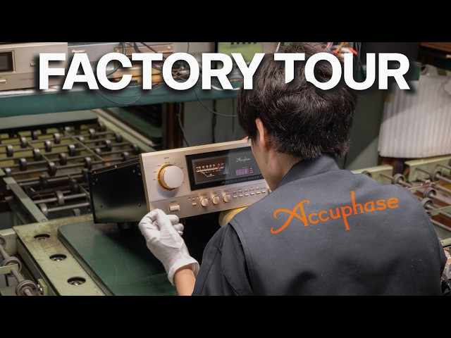 Why These Japanese Amplifiers Are the BEST in the World | Accuphase Factory Tour