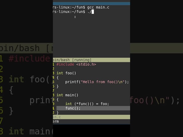 Trick to Remember Function Pointers in C