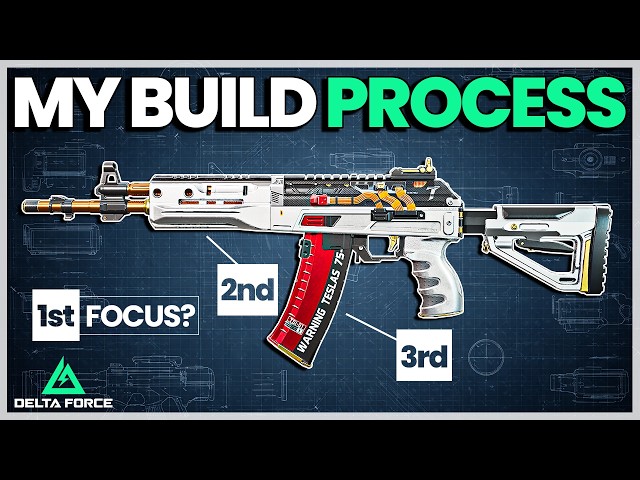 This Is My Weapon Building Process in Delta Force!