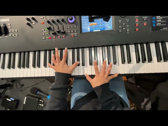 Alleluia by Elevation Keyboard made easy tutorial | B key
