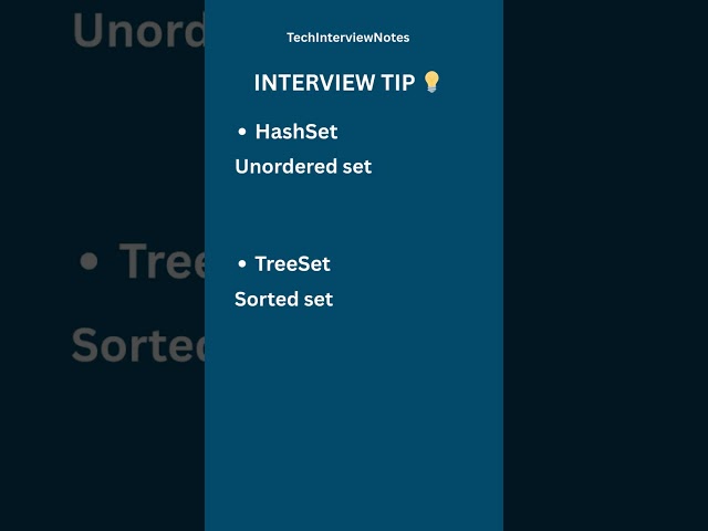 HashSet vs TreeSet Explained | Core Java Interview Question