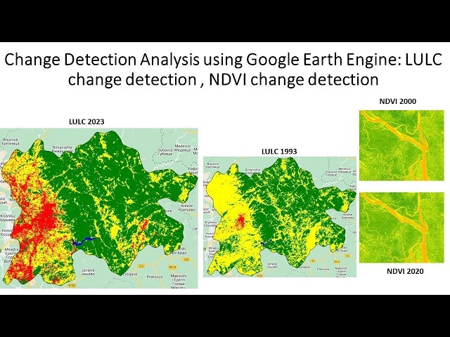 Land Use & Land Cover Change Detection in Google Earth Engine | Remote Sensing Tutorial