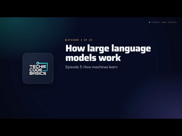 3. How Machine Learning Actually Works 📉 | Training, Loss & Gradient Descent