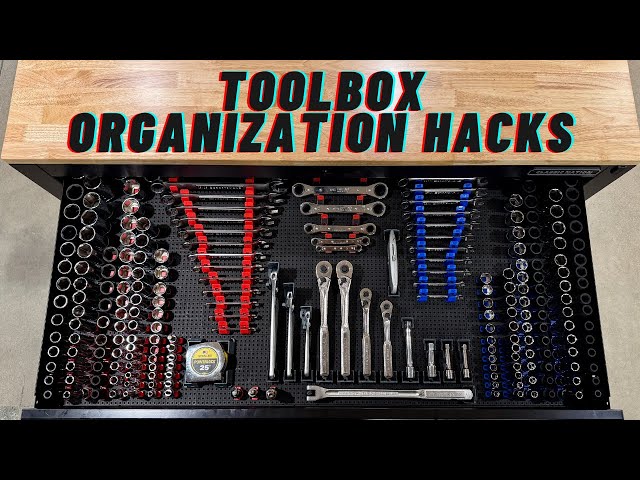 PROFESSIONAL Toolbox Organization Hacks You Need To Know!