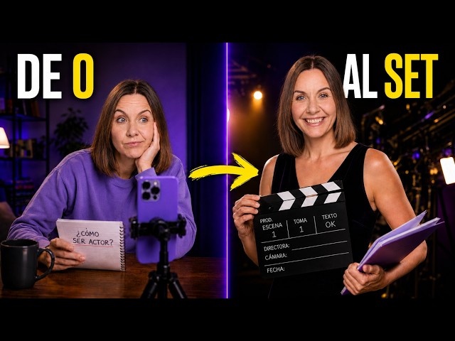 Cómo Ser Actor sin Experiencia | Guía Completa para Empezar desde Cero