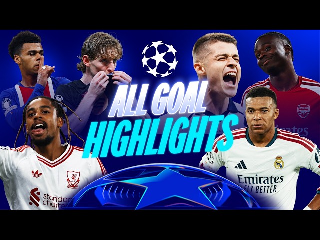 EVERY Champions League Goal From Matchday 2 | Highlights