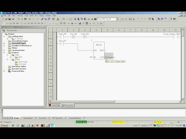 Unity Pro XL in DFB (Derived Function Block)