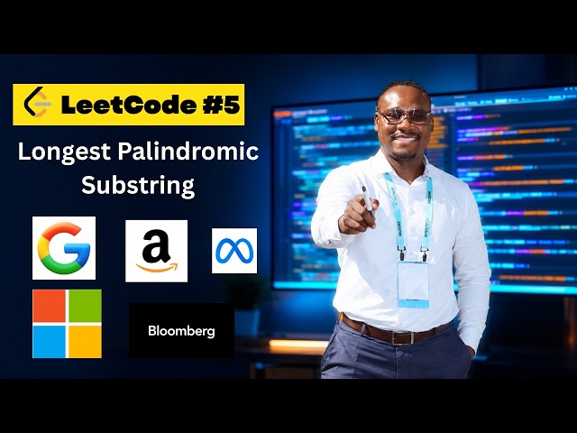 LC 5 Longest Palindromic Substring — Why You Call expandFromCenter Twice