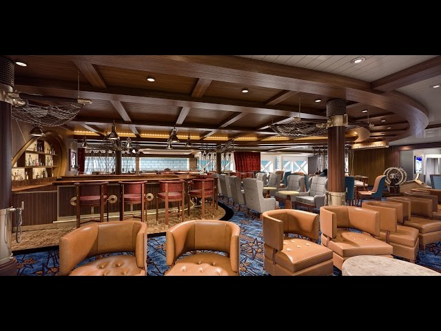 Schooner Bar on Ovation of the Seas - 360 tour - 3d rendering
