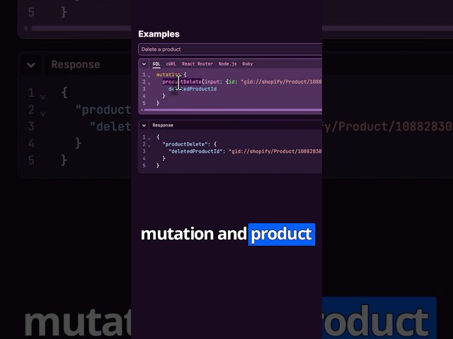How to Delete a Product in Shopify Using GraphQL API