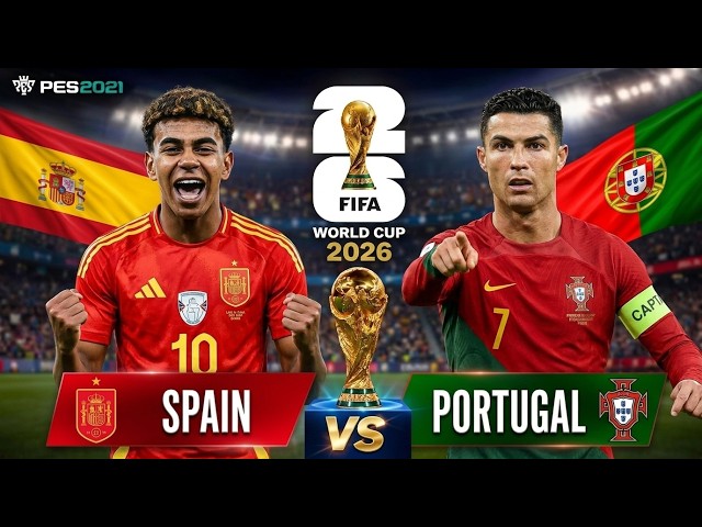 eFootball PES 21 Gameplay | Fifa World Cup 2026 Live Simulation