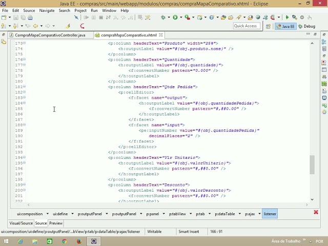 T2Ti ERP 2.0 - Java Web - Back Office - Purchasing - Video Lesson 06 - Comparative Map