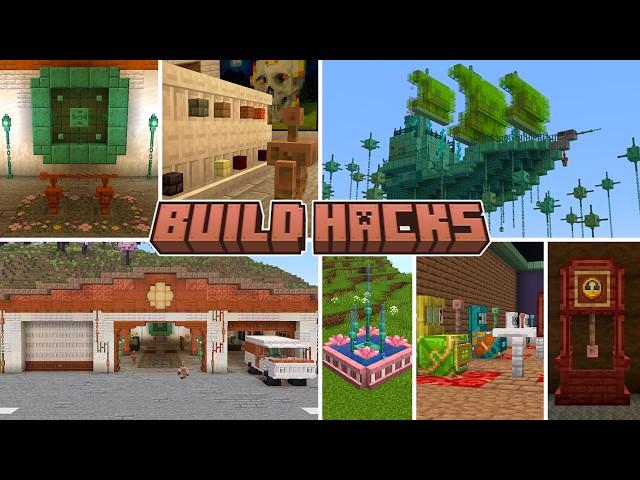 1.21.9 Copper Age Build Hacks and Ideas!