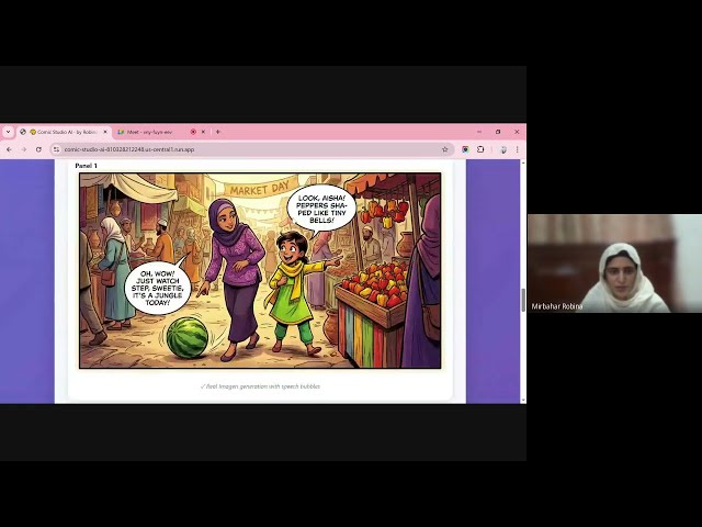 Comic Studio AI – Turn Voice & Photos into 4‑Panel Comics with 6 AI Agents