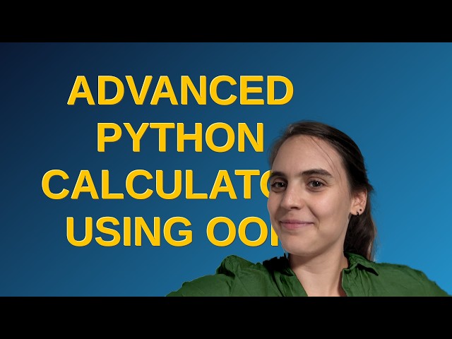 Codereview: Advanced Python Calculator using OOP