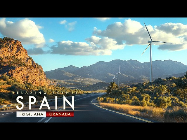 This Road Feels Like a Dream 🇪🇸 | Frigiliana to Granada Spain Scenic Drive 4K