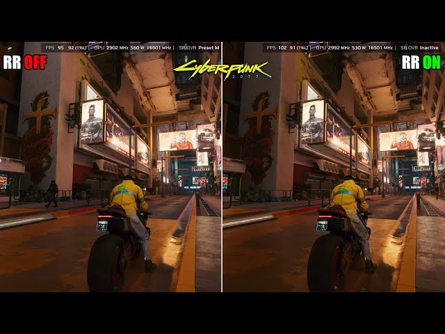 DLSS 4.5 VS Ray Reconstruction | Cyberpunk 2077, Path Tracing | RTX 5090