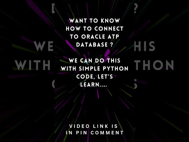 OCI Functions  | Connect to Oracle ATP Database | Return Data as JSON