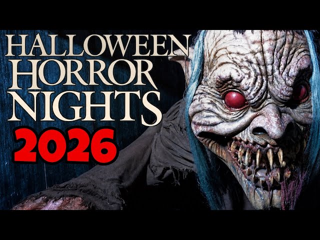 FIRST LOOK at HALLOWEEN HORROR NIGHTS 2026! Universal Studios Hollywood FULL EVENT