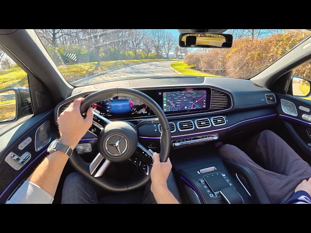 Mercedes-Benz GLS 450 2026: impresiones de conducción desde la perspectiva del conductor
