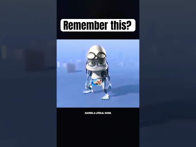 Remember the Crazy Frog? 🐸 #nostalgia