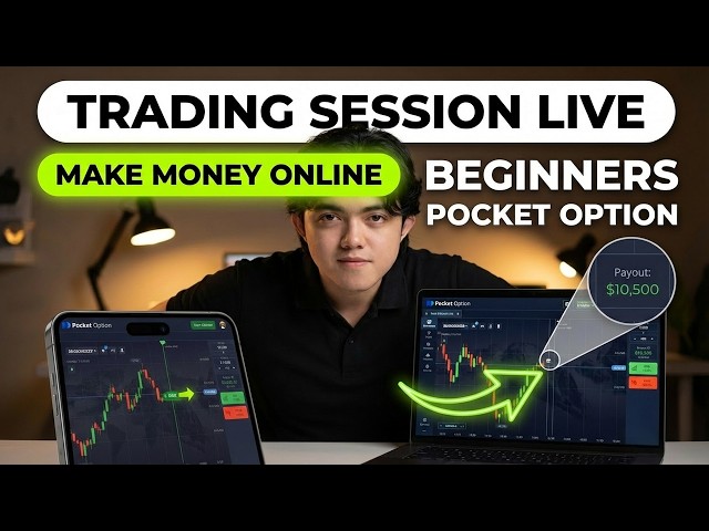 🔴 Live TRADING POCKET OPTION | Trading Strategy and AI Signals | Binary Options #livetrading