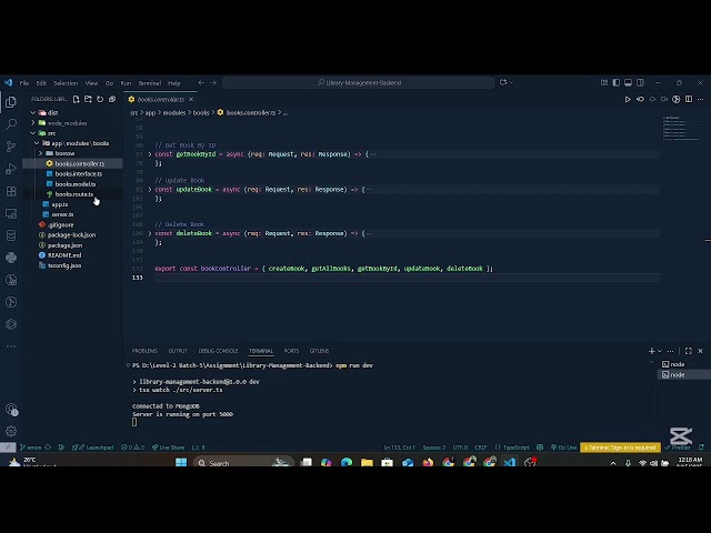 Book Management REST API with Node.js, Express & MongoDB | Full Project Tutorial