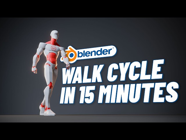 Create a Walk Cycle animation in Blender