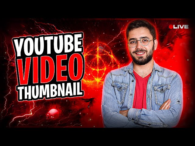 How to Make New Thumbnail For Your Youtube Videos - Photoshop Tutorial (2022) - By Graphic Alamin*