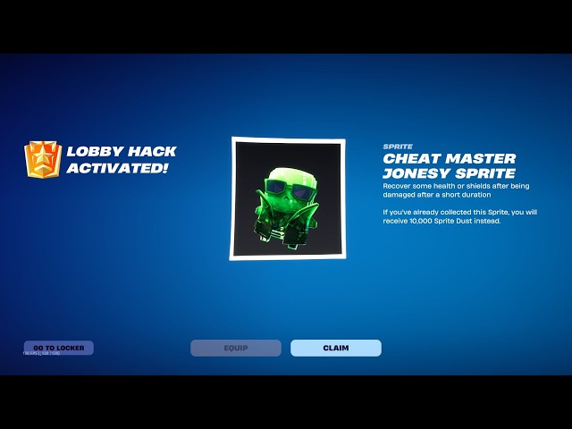 Fortnite Chapter 7 Season 4 Lobby Hack Codes