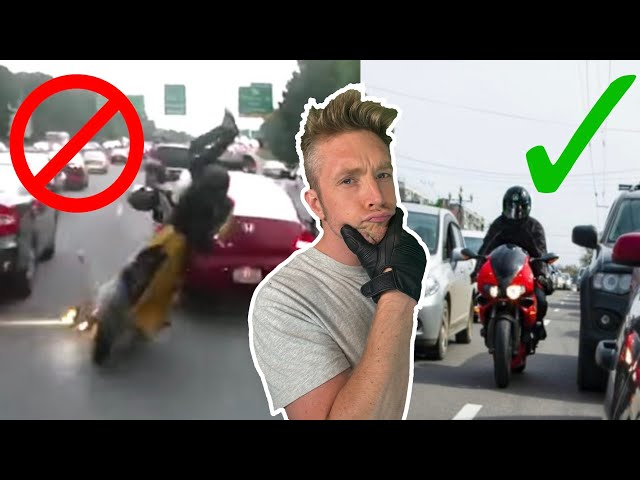 What I learned lane splitting illegally for a decade