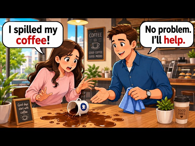 60 Minutes of Simple English Conversations for Beginners: Real English Dialogues (A1-A2)