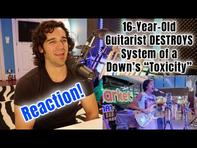 16 Year Old Guitarist DESTROYS System of a Down’s “Toxicity” | Reaction!