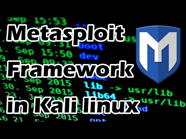 Metasploit Basic Concepts