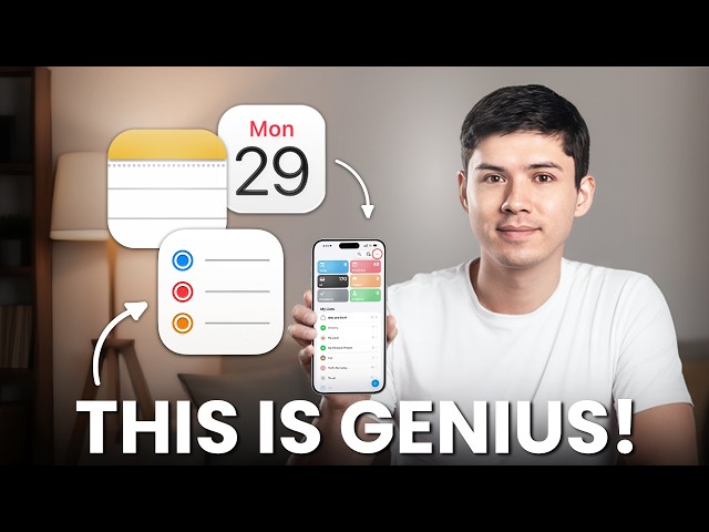 Apple Notes, Reminders & Calendar: The ONLY Productivity System You Need