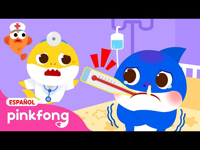 Tiburón Papá y Tiburón Mamá Están Enfermos🤒 | Tiburón Bebé Juego de Hospital🏥 | Pinkfong en español